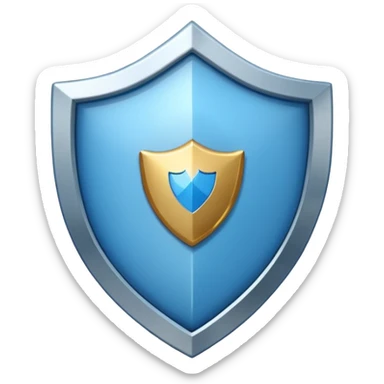 A tiny blue shield with a white checkmark inside 
- Super recognizable and coveted by many creators
- Symbolizes authenticity and that you're the real deal 
- Often sparks envy (in a good way) when you see it on someone's profile  sticker