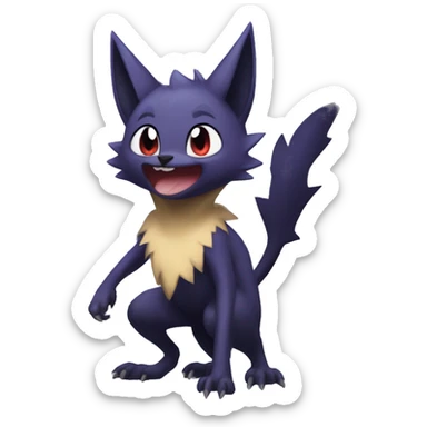 Noibat-Torracat-Zorua-Nargacuga full body sticker