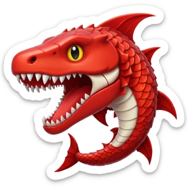 Ejderha red sticker