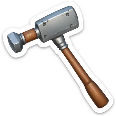 a default hammer, one hummer without anything else sticker