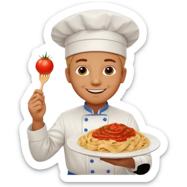 create me an image for a vertical in my super app, food vertical sticker