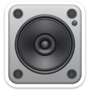 mac os icon no sound no audio muted sticker