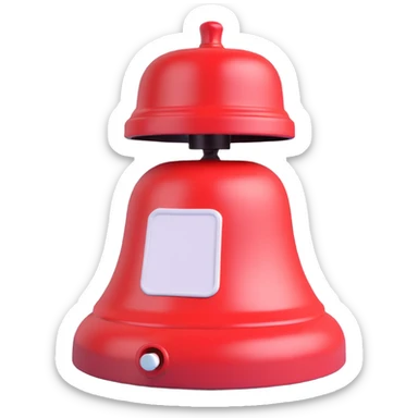 emergency bell sticker