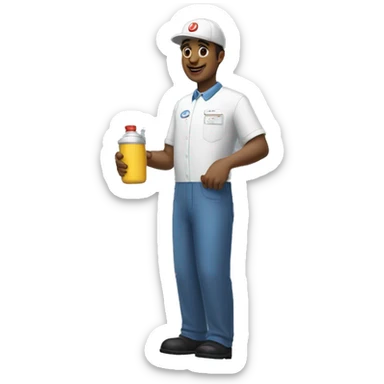 That’s not my neighbor game milkman sticker