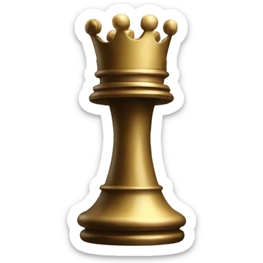 discord king chess piece 128 pixel sticker