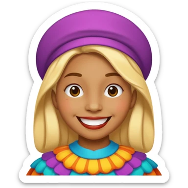 Marimonda (personaje ficticio del carnaval de Barranquilla) sticker