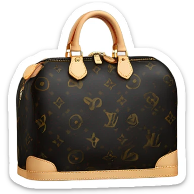 Black Louis Vuitton bag  sticker