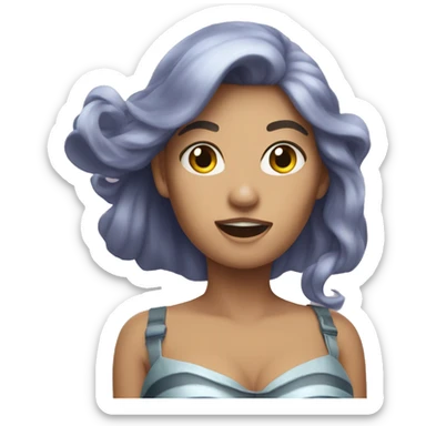 A siren sticker