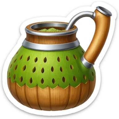 Mate 🧉 que diga querés 1 ? sticker