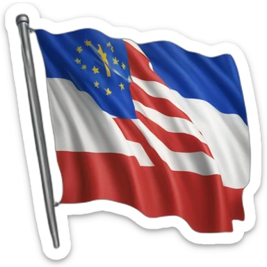Drapeau de la Bosnie en 1996 sticker
