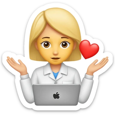 Naked woman with no bra with giant breasts as big as her head being milked sticker