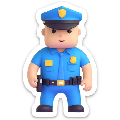 Police sticker