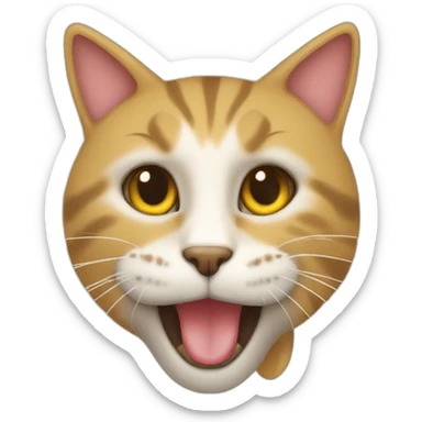 Chatte sticker