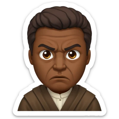 apostle angry frowning sticker