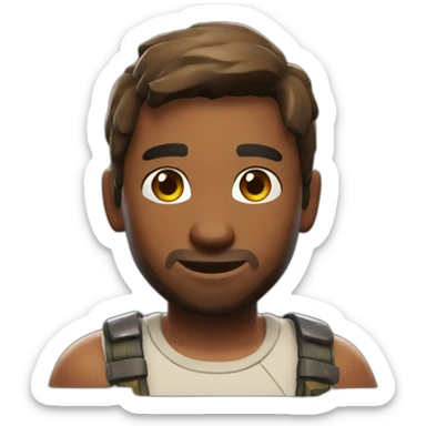 fortnite default skin sticker