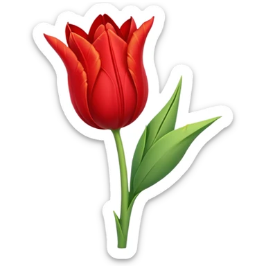 wilted tulip sticker