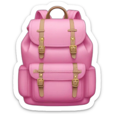 Girly backpack sticker