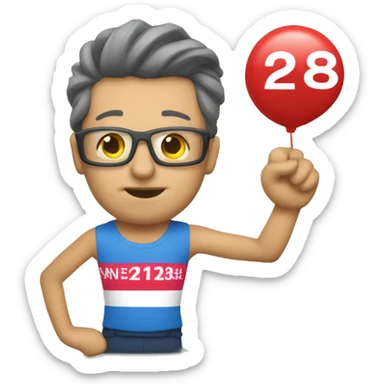 Un calendario donde ponga 28 de septiembre  sticker