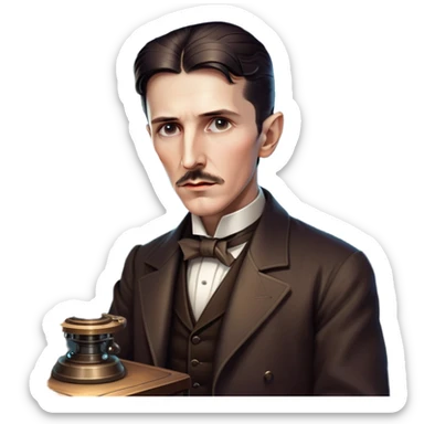 nikola-tesla-–-cinematic-realistic-portrait-of-nikola-tesla,-depicted-as-a-visionary-inventor-with-intense,-thoughtful-eyes-and-period-attire,-surrounded-by-subtle-arcs-of-electric-light-and-early-laboratory-apparatus,-rendered-with-d (1) sticker