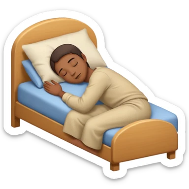 dormir debout  sticker