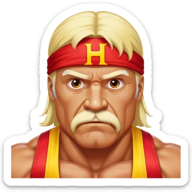 hulk hogan sticker