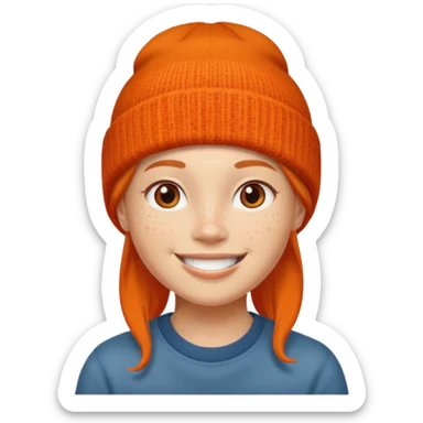 Creami una emoji che si ispira a travi scott sticker