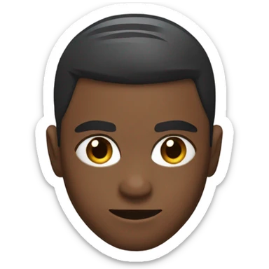 Ninja low taper fade sticker