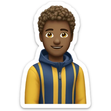 mbapé qui fait de la patinoire sticker