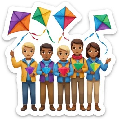 Kite Makers sticker