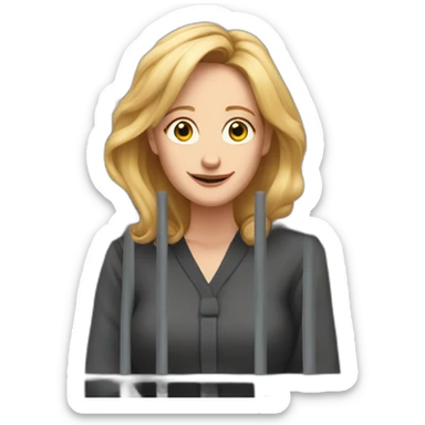 J.K.Rowling in jail sticker