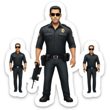 Salman khan bodyguard  sticker
