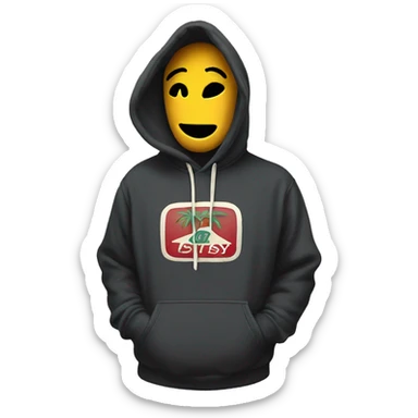 Stüssy hoodie  sticker
