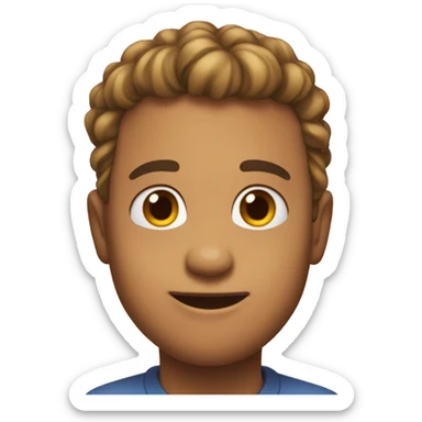 🥰 emoji mixed with 🥹 emoji mixed with 😯 emoji sticker