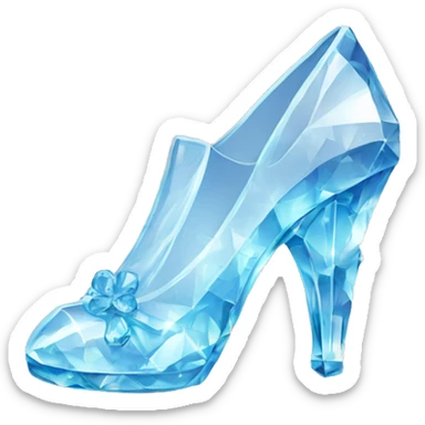 crystal shoe sticker