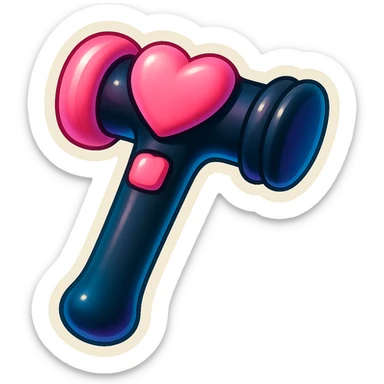 Convert to sticker style with a white border, keep the BLACKPINK-inspired claymation look. sticker