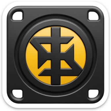 45⁰ rotating swastika sticker