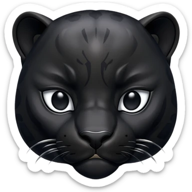 Pantera nera sticker