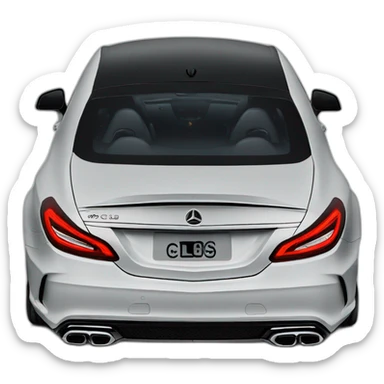 CLS 63 back light sticker