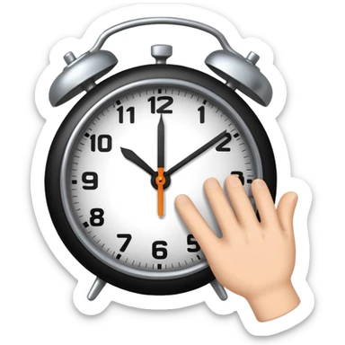 Tick tock I’m waiting sticker