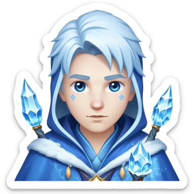 Frost mage world of Warcraft  sticker