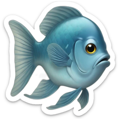 The only fish who knows the truth sticker