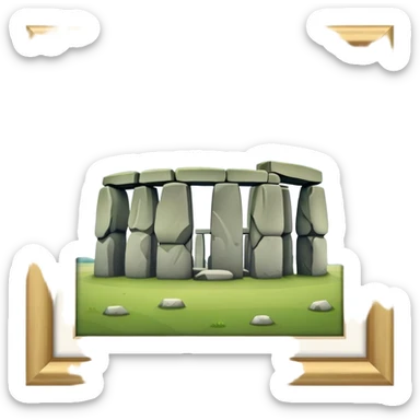 stonehenge sticker