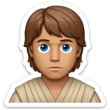 Luke skywalker  sticker