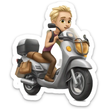 Mash up “🚼” and “🛐” sticker