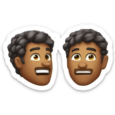 A twitch emote of a red viper sticker