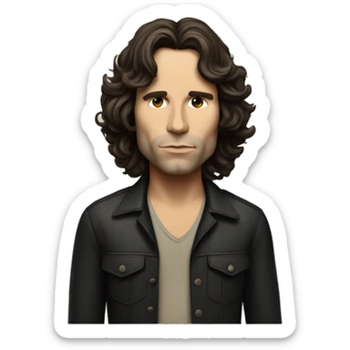 Jim Morrison sticker