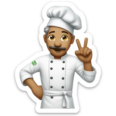 Chef Kiss Pinched Fingers sticker