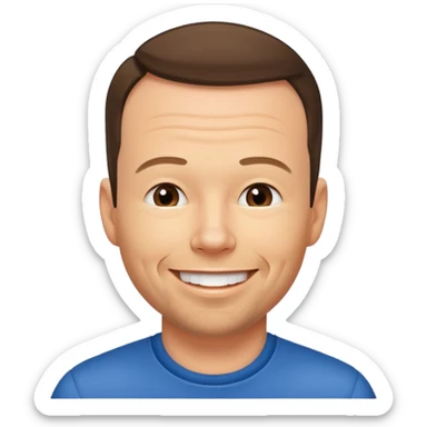 Donnie Wahlberg from NKOTB sticker