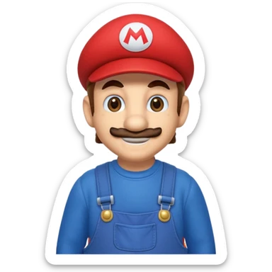 Super mario sticker