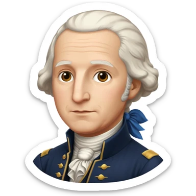 George Washington sticker